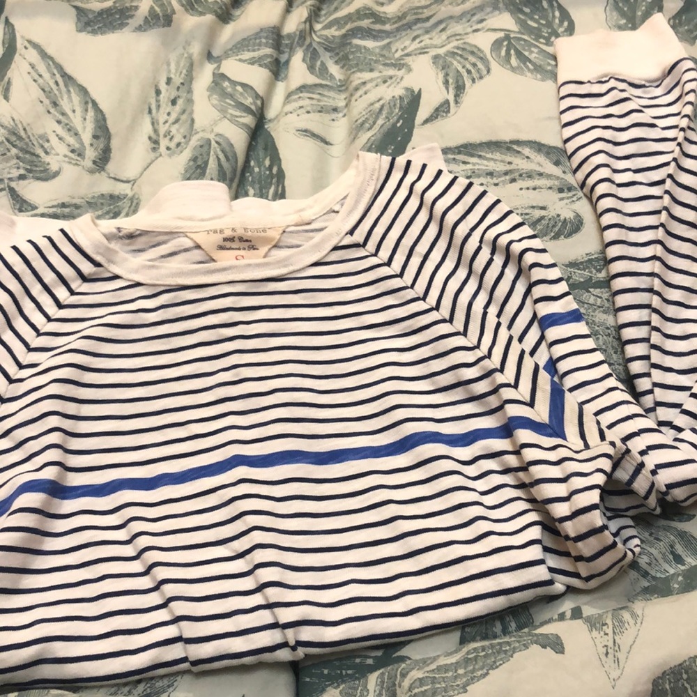 Rag & Bone long sleeve striped shirt